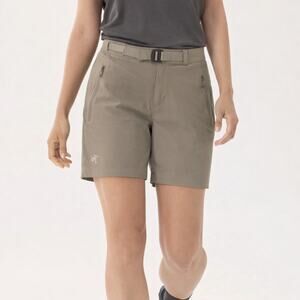 ARC'TERYX Gamma LT Hiking Shorts Khaki Follow 14